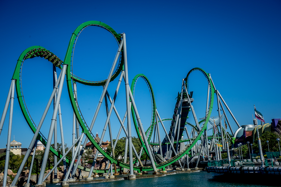 The Incredible Hulk Coaster at Universal s Islands of Adventure